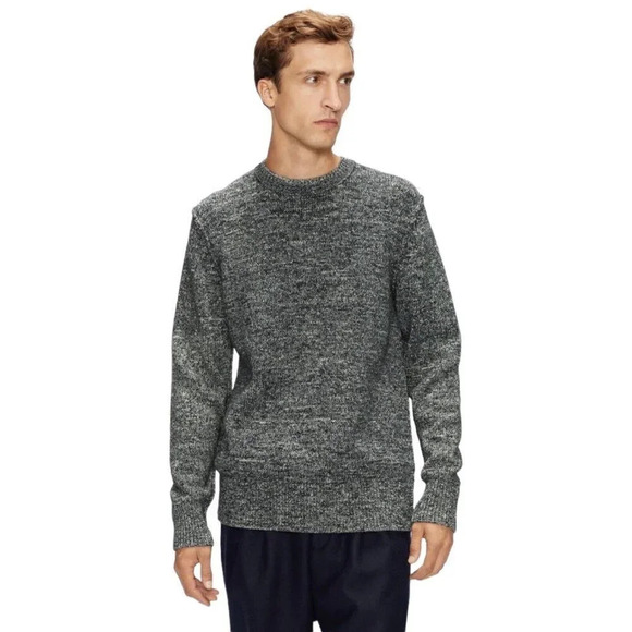 Ted Baker London MMK HexHamm Cotton Sweater in Marbled Gray - NWOT - Size XL - Picture 1 of 8